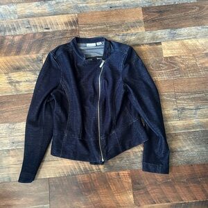Liz Claiborne Blue Jean Jacket Classic Denim Style